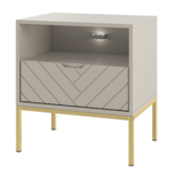 Aspen yöpöytä kashmir / kulta 04