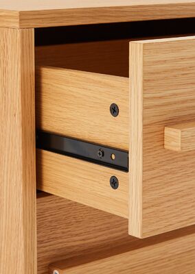 Nordik yöpöytä tammi