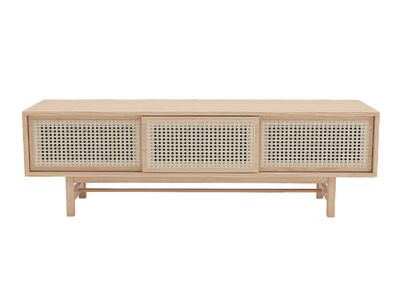 Spirit tv-taso 160cm tammi/rottinki