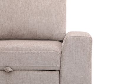 Kyöto kulmadivaan vuoteella vasemman kätinen beige