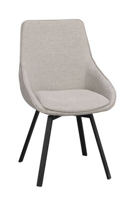 Alison tuoli 117761 musta/beige kangas