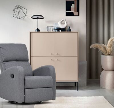 Bell mekanismituoli tummanharmaa