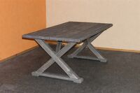 Vanamo lankkupöytä harjattu harmaa 180cm