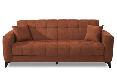 Hermes 3-istuttava vuodesohva terrakota