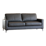 Jackie 3-istuttava sohva musta