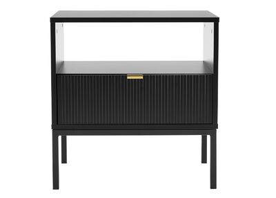 Raita yöpöytä musta