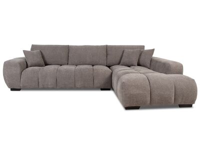 AIDEN kulmadivaani oikea, tummaharmaa