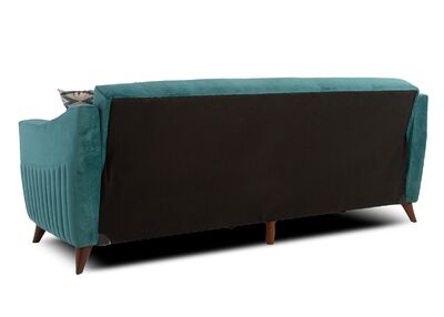 Truva 3-istuttava vuodesohva merenvihreä