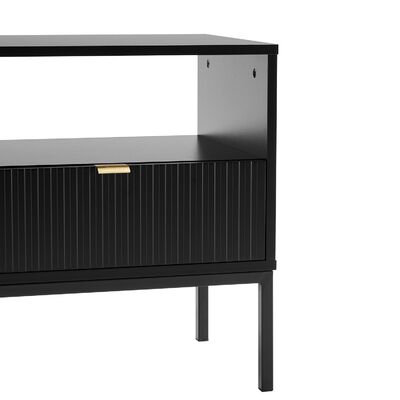 Raita yöpöytä musta