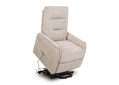 DURIAN sähkösäätöinen mekanismituoli nostoavustimella beige