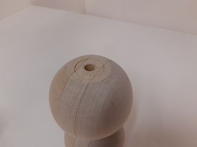 Sorvattu koivuinen pallo