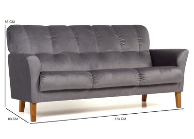 ELISABETH 3-istuttava sohva (Monolith 85)