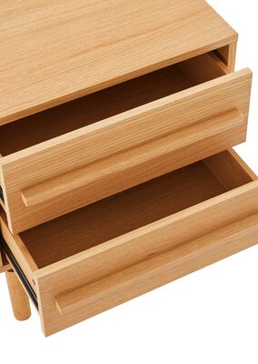 Nordik yöpöytä tammi