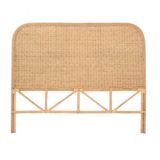 Rosa rottinkinen sängynpääty 160cm