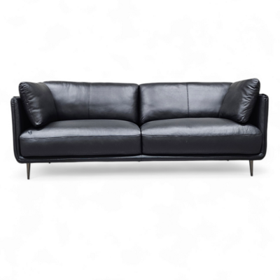 Moon 3-istuttava sohva musta