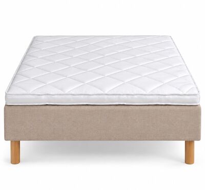 Levora runkosänky 140x200cm beige+Basic amor petauspatja