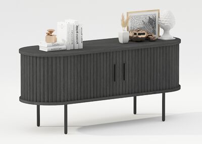 CAMI tv-taso 120 musta tammi