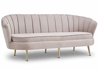 Shira 3-istuttava sohva beige