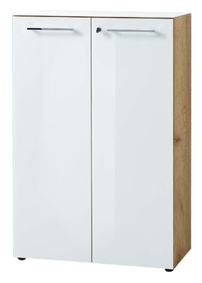 Arkistokaappi MONTERIA 4202 tammi/valkoinen