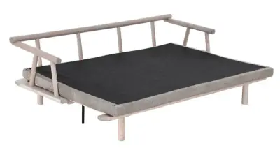 Tanko levitettävä laverisohva+taittopatjasarja antiikin valkoinen / Aragon 20 beige
