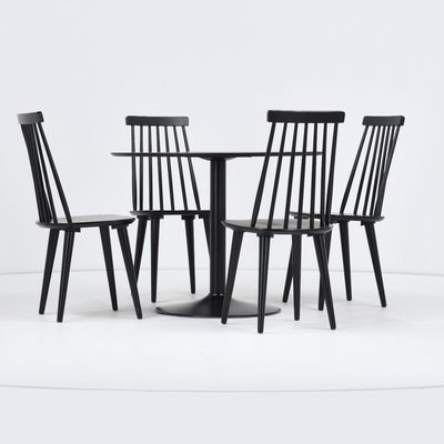 Bari pöytä 100cm pyöreä + 4-kpl Pinnatuoleja