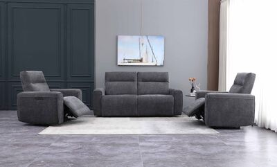 Frankford sähkösäätoinen mekanismituoli tummanharmaa