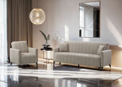 Fendi 3-istuttava vuodesohva beige
