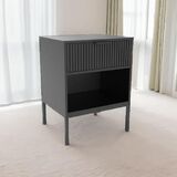 Siera yöpöytä musta