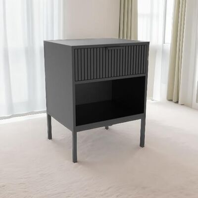 Siera yöpöytä musta