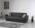 DOLCE 3-istuttava vuodesohva tummanharmaa