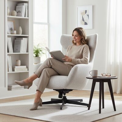 Armi lepotuoli vaalea beige