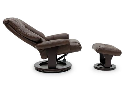 Benson tv-tuoli+rahi ruskea