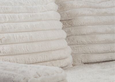 Evita 3-istuttava sohva kreemi