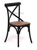 Vintage X tuoli musta
