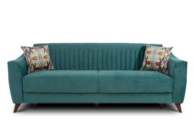 Truva 3-istuttava vuodesohva merenvihreä