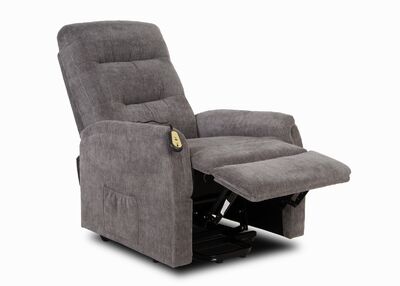 DURIAN sähkösäätöinen mekanismituoli nostoavustimella tummanharmaa