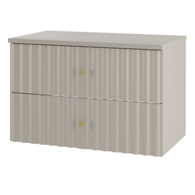 AQUA-01 Allaskaappi työtasolla 80 cm CASHMERE