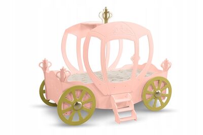 Prinsessa vaunusänky vaaleanpunainen