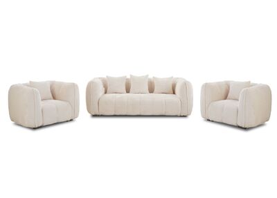 FORLAN 3-istuttava sohva beige