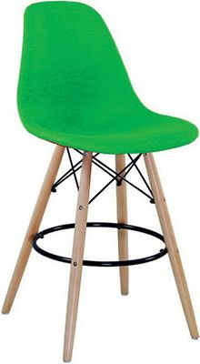 Vallenta baarituoli vihreä verhoilu