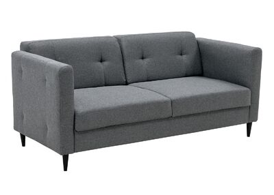 Boston 3-istuttava sohva tummanharmaa