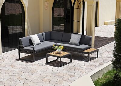 Finka ulkosohva+sohvapöytä