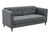 Boston 3-istuttava sohva tummanharmaa