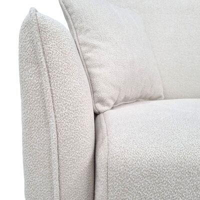 Felt vuodesohva 3-istuttava luonnonvalkoinen
