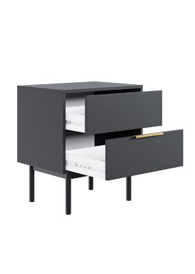 Viva yöpöytä musta