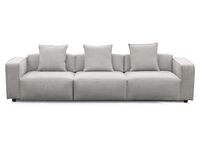 Tassel 3-istuttava sohva vaaleanharmaa