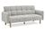 BONA 3-istuttava vuodesohva vaaleanharmaa