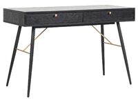 Axel kirjoituspöytä musta/kulta