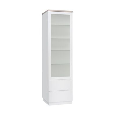 Anton vitriinikaappi kapea korkea