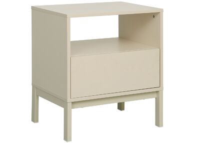Cece yöpöytä beige